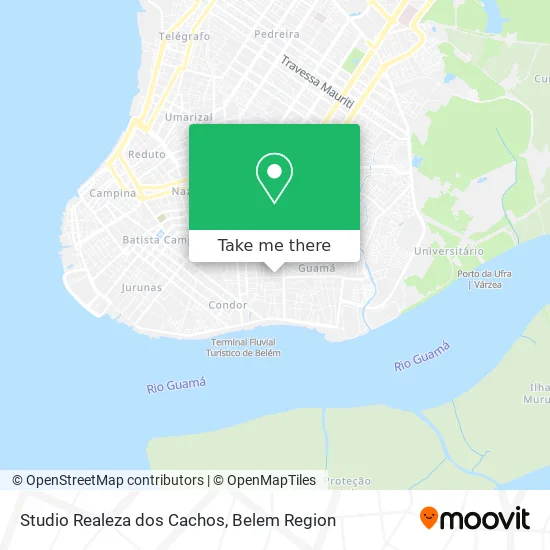 Studio Realeza dos Cachos map