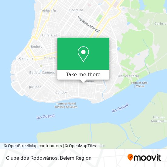 Clube dos Rodoviários map