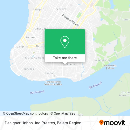 Designer Unhas Jaq Prestes map