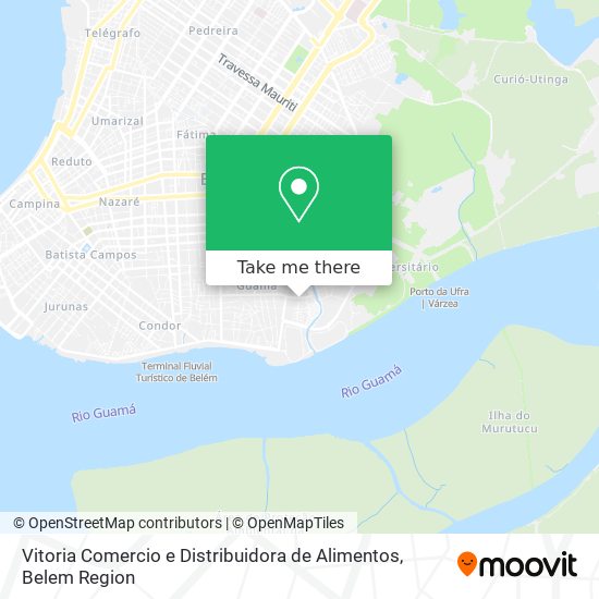Vitoria Comercio e Distribuidora de Alimentos map