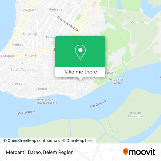 Mercantil Barao map