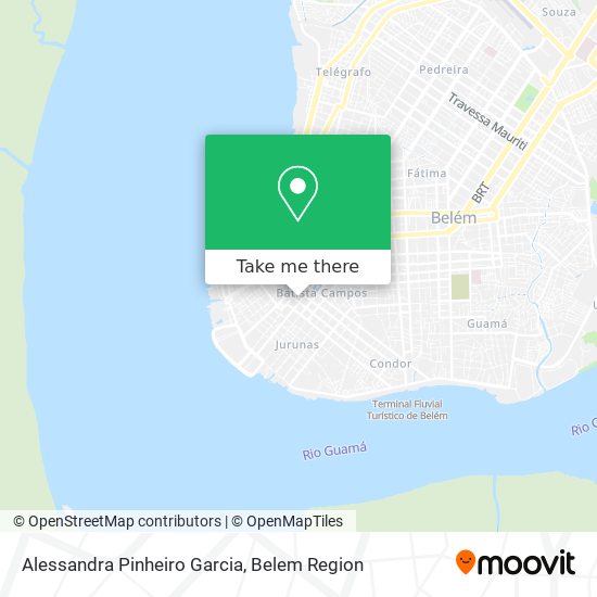 Alessandra Pinheiro Garcia map