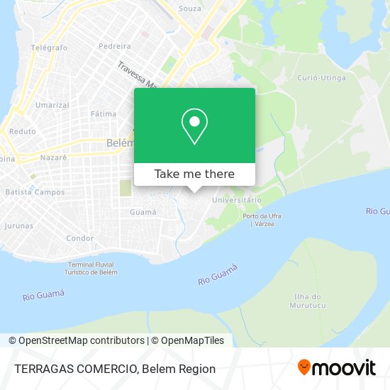 Mapa TERRAGAS COMERCIO