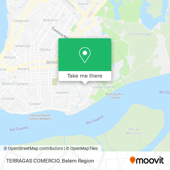 TERRAGAS COMERCIO map