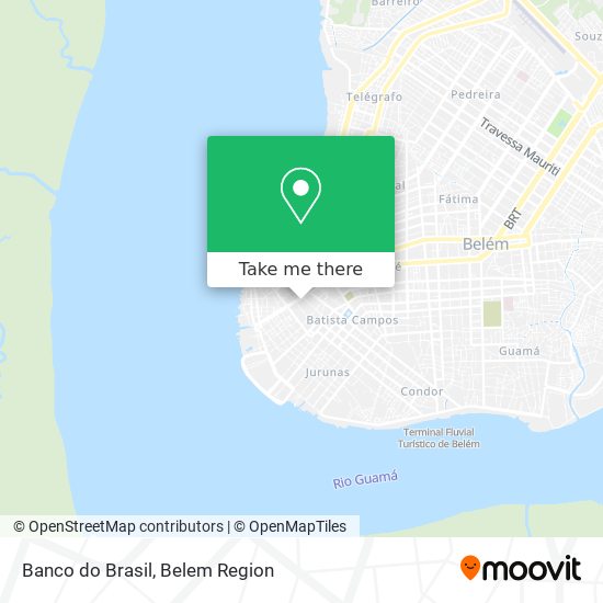 Banco do Brasil map