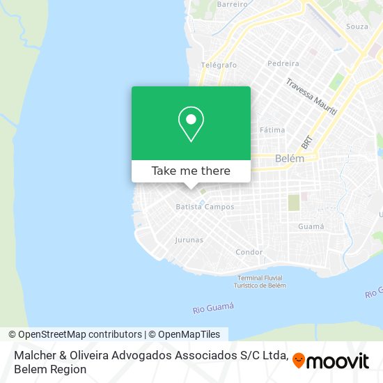 Malcher & Oliveira Advogados Associados S / C Ltda map