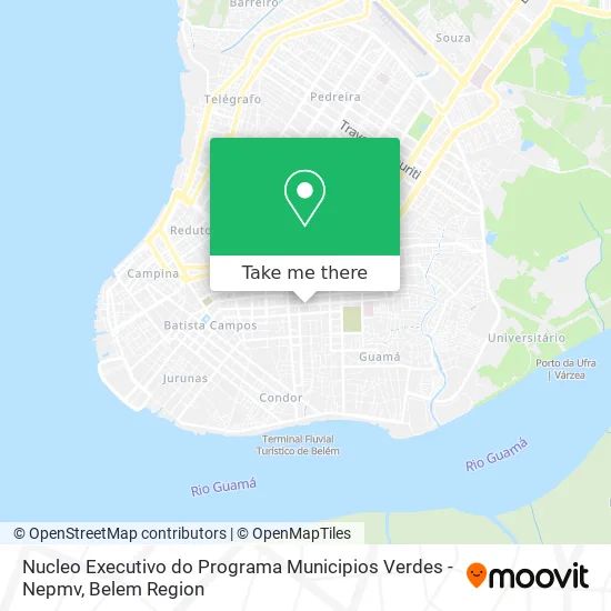 Nucleo Executivo do Programa Municipios Verdes - Nepmv map