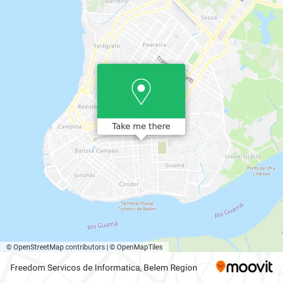 Freedom Servicos de Informatica map