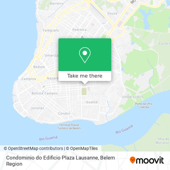 Condominio do Edificio Plaza Lausanne map