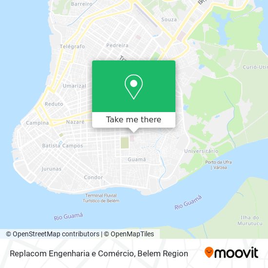 Replacom Engenharia e Comércio map