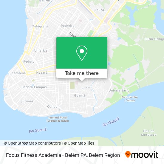 Focus Fitness Academia - Belém PA map