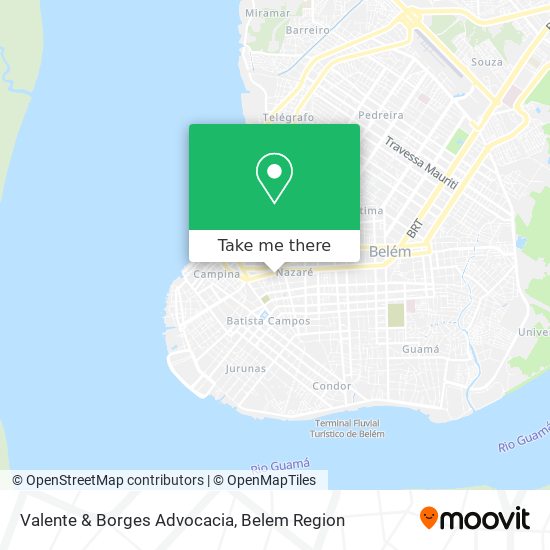 Valente & Borges Advocacia map