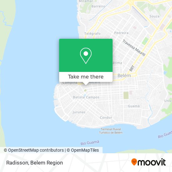 Radisson map