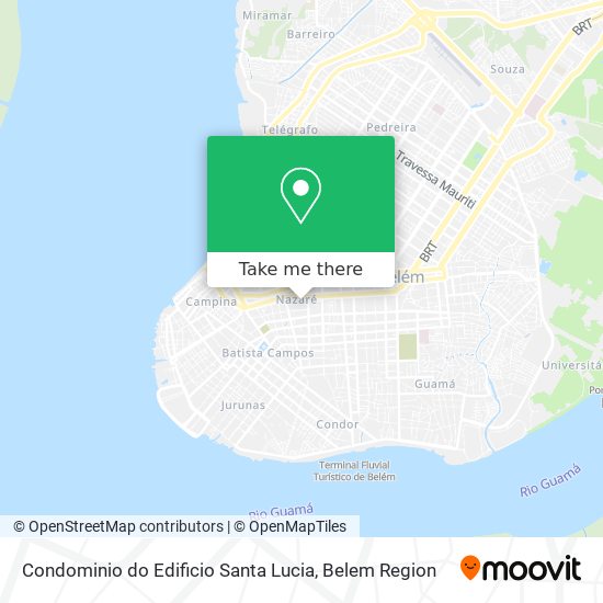 Condominio do Edificio Santa Lucia map