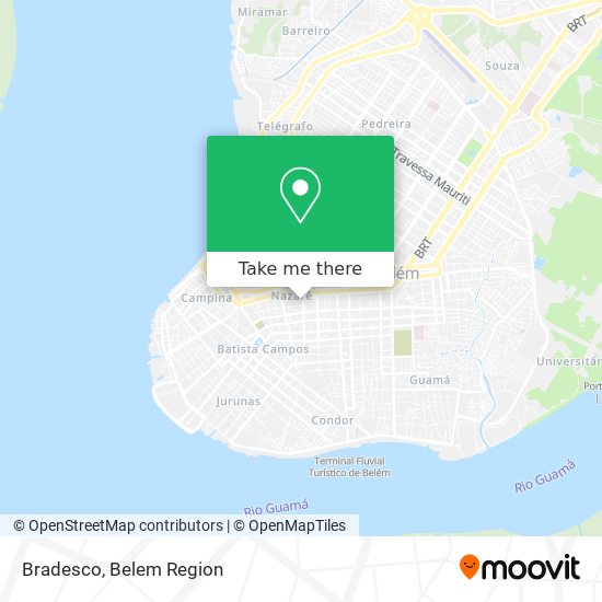 Bradesco map