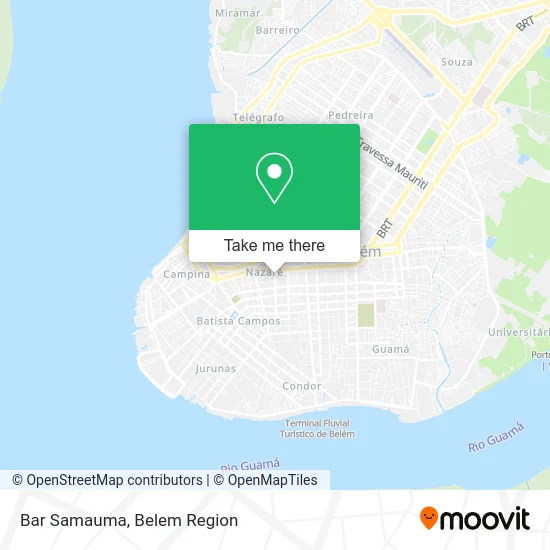 Bar Samauma map