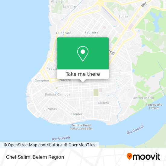 Chef Salim map