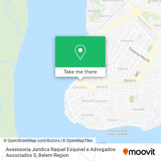 Assessoria Juridica Raquel Esquivel e Advogados Associados S map