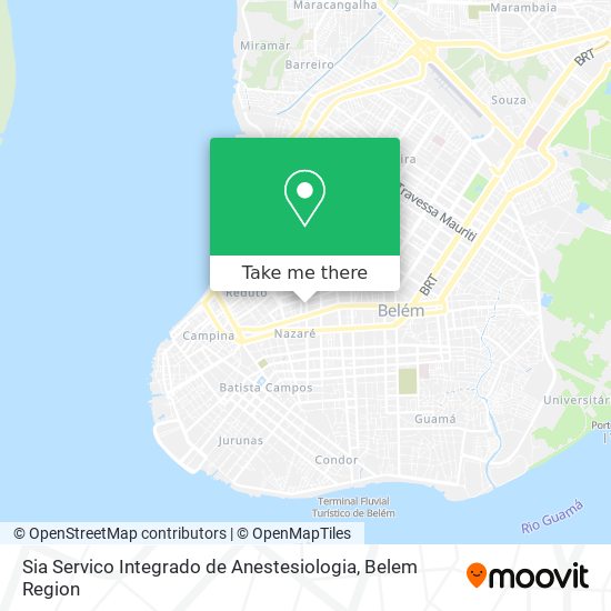 Sia Servico Integrado de Anestesiologia map
