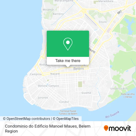 Condominio do Edificio Manoel Maues map