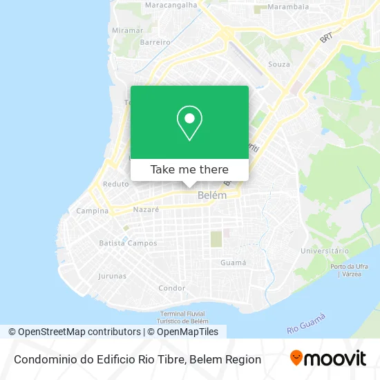 Condominio do Edificio Rio Tibre map