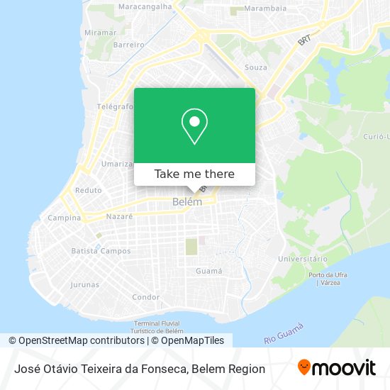 José Otávio Teixeira da Fonseca map