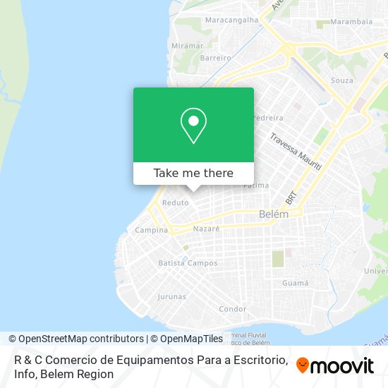 R & C Comercio de Equipamentos Para a Escritorio, Info map