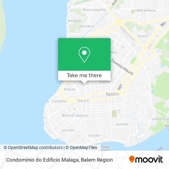 Condominio do Edificio Malaga map