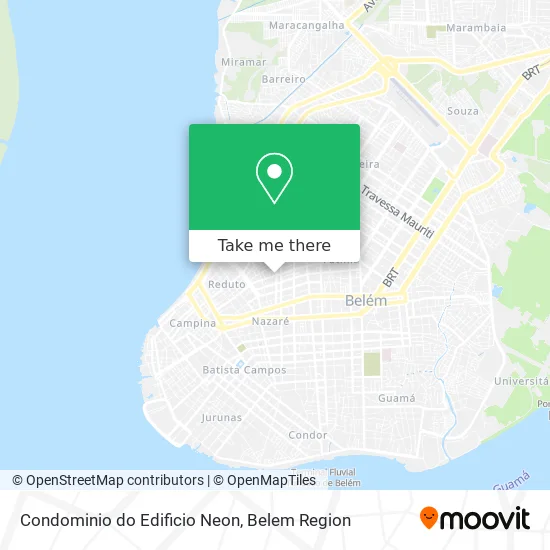 Condominio do Edificio Neon map