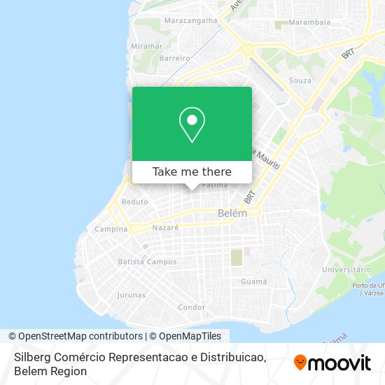 Silberg Comércio Representacao e Distribuicao map