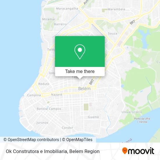 Ok Construtora e Imobiliaria map