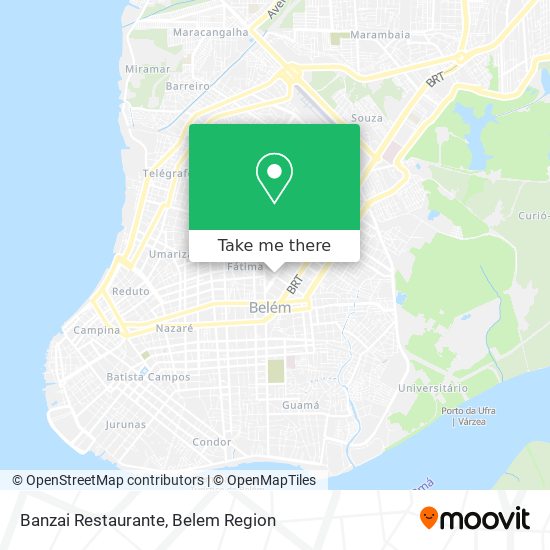 Banzai Restaurante map