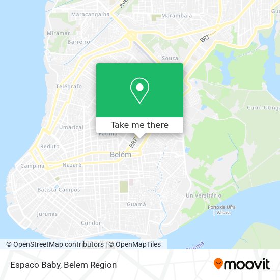 Espaco Baby map