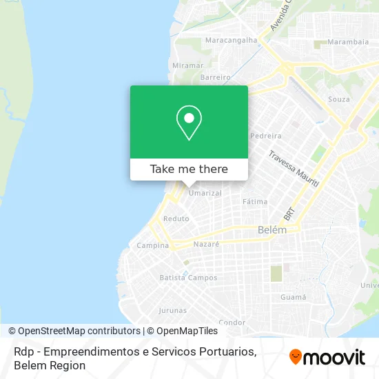 Rdp - Empreendimentos e Servicos Portuarios map