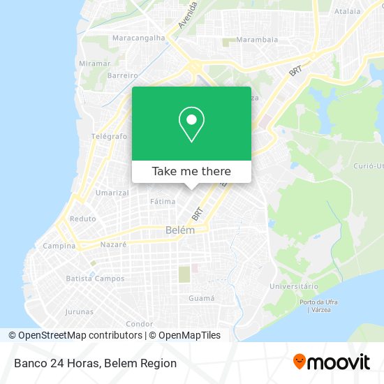 Banco 24 Horas map