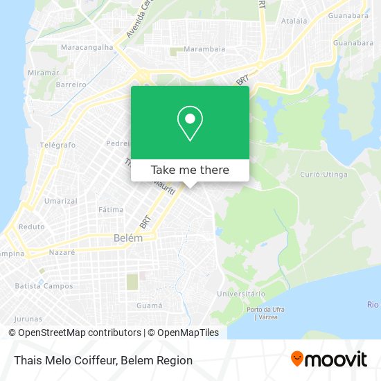 Thais Melo Coiffeur map