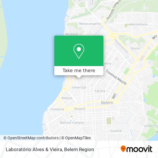 Laboratório Alves & Vieira map