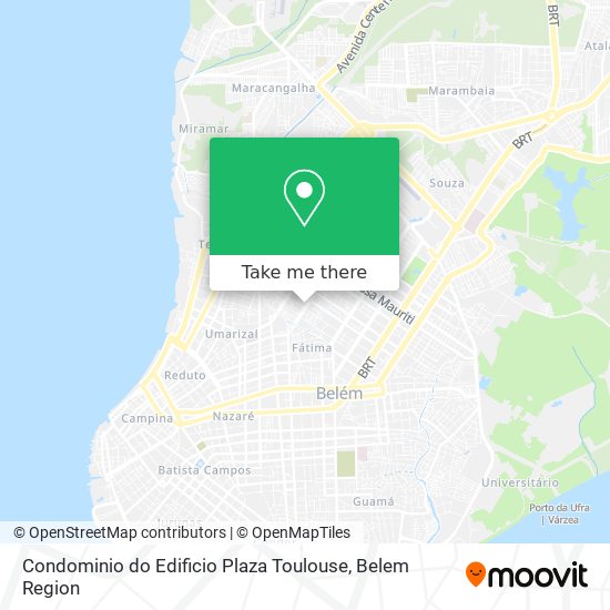 Condominio do Edificio Plaza Toulouse map