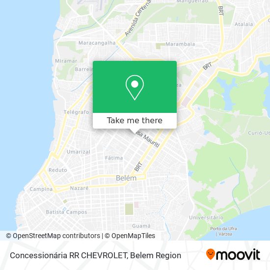 Concessionária RR CHEVROLET map