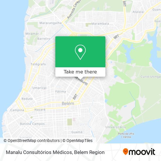 Manalu Consultórios Médicos map