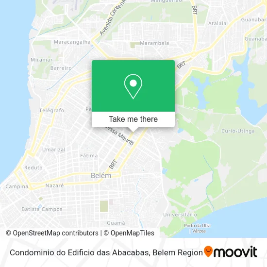 Condominio do Edificio das Abacabas map