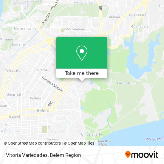 Vitoria Variedades map