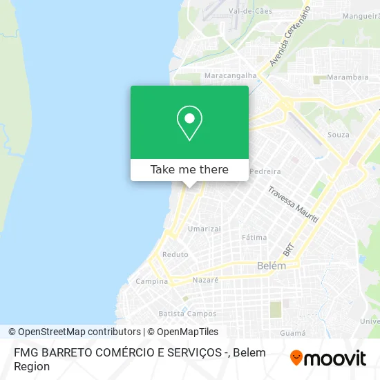 FMG BARRETO COMÉRCIO E SERVIÇOS - map