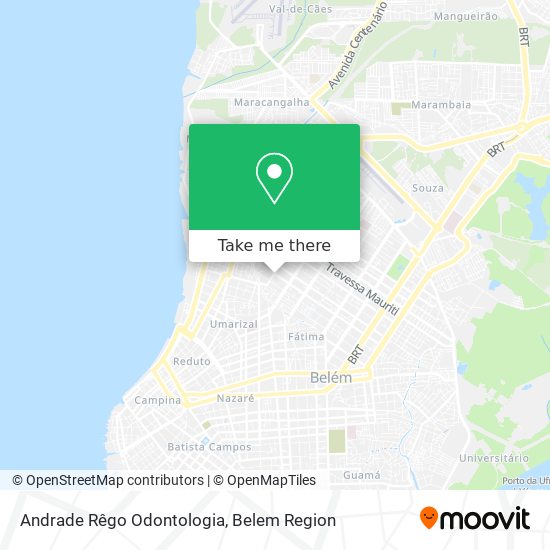 Andrade Rêgo Odontologia map