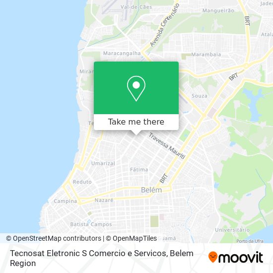 Tecnosat Eletronic S Comercio e Servicos map