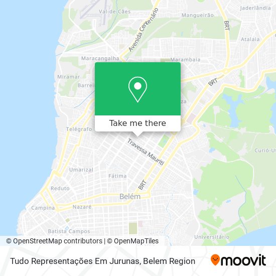 Tudo Representações Em Jurunas map