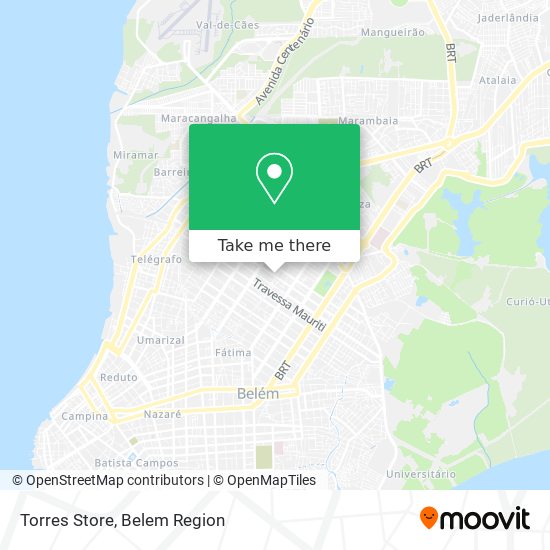 Torres Store map