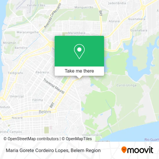 Maria Gorete Cordeiro Lopes map