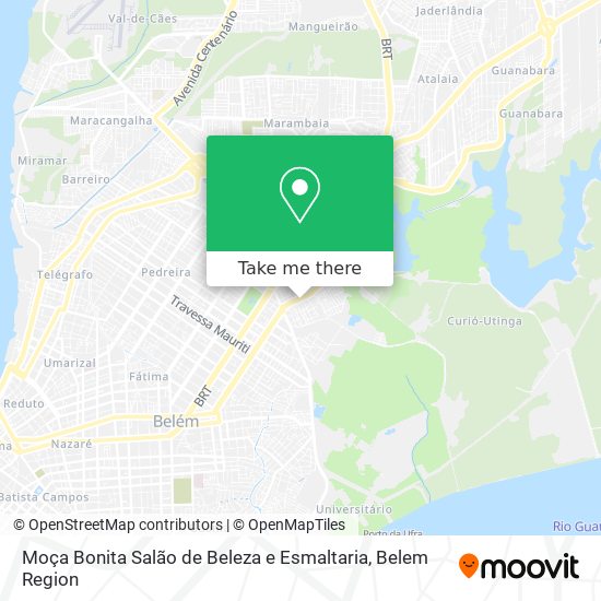 Moça Bonita Salão de Beleza e Esmaltaria map
