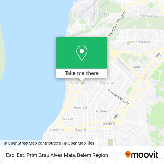 Esc. Est. Prim Grau Alves Maia map